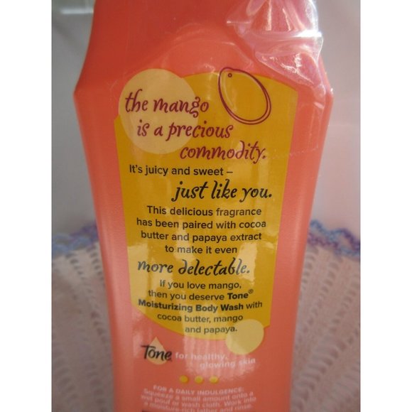 Tone Moisturizing Body Wash Cocoa Butter Mango Splash 18 oz - Brand New - Picture 4 of 5